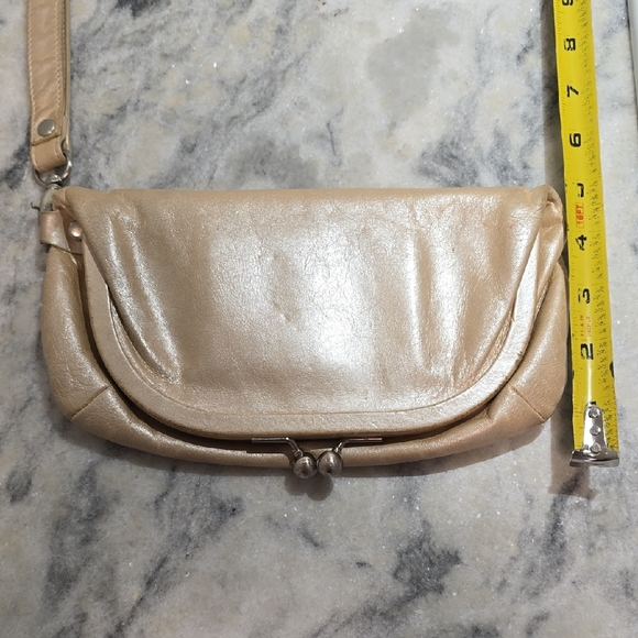 HOBO International Champagne Wristlet Clutch - Picture 7 of 17